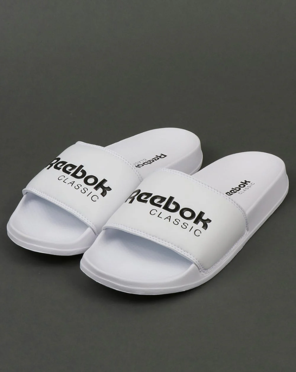 Reebok Classic Sliders White