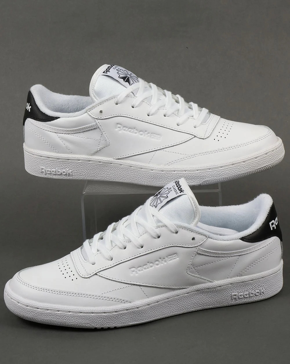 Reebok Club C 85 Retro Trainers White/Black