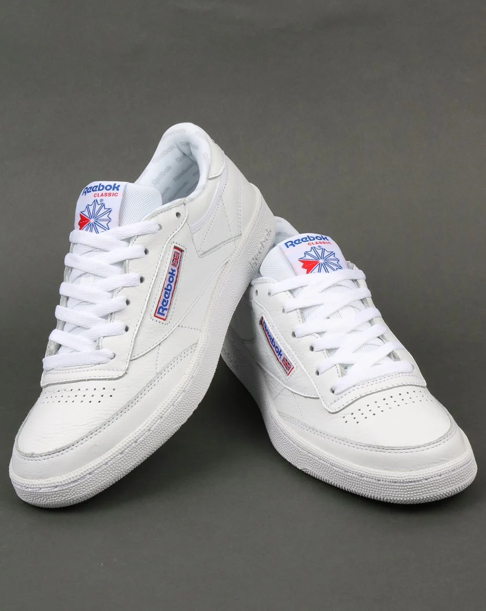 Reebok Club C 85 SO Trainers White/Solid Grey - Image 3
