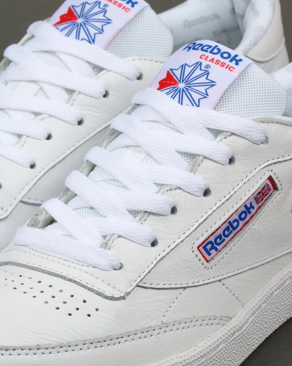Reebok Club C 85 SO Trainers White/Solid Grey - Image 4