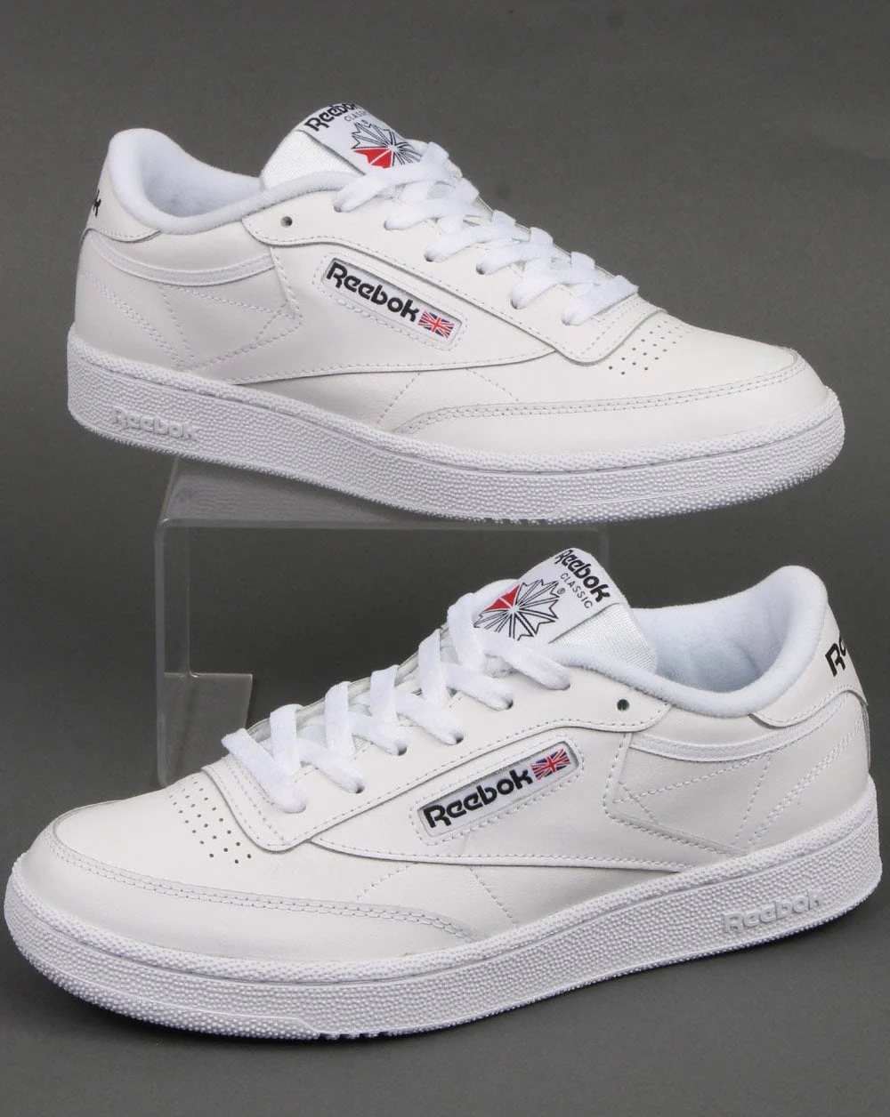 Reebok Club C 85 Trainers White/Black