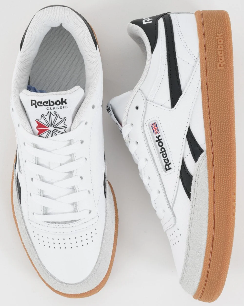 Reebok Club C Revenge Trainers White/Black - Image 2