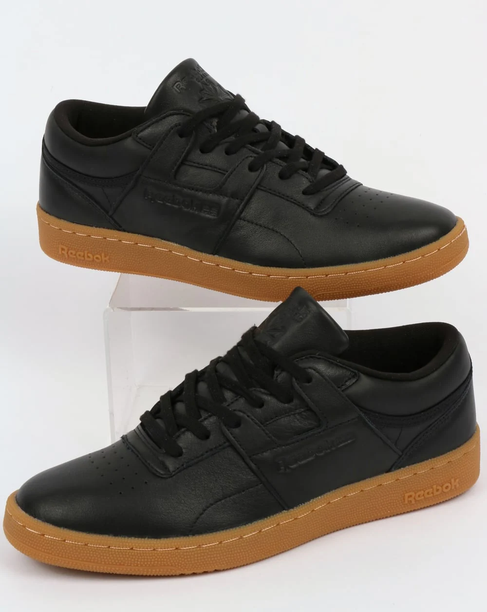 Reebok Club Workout Trainers Black/Gum