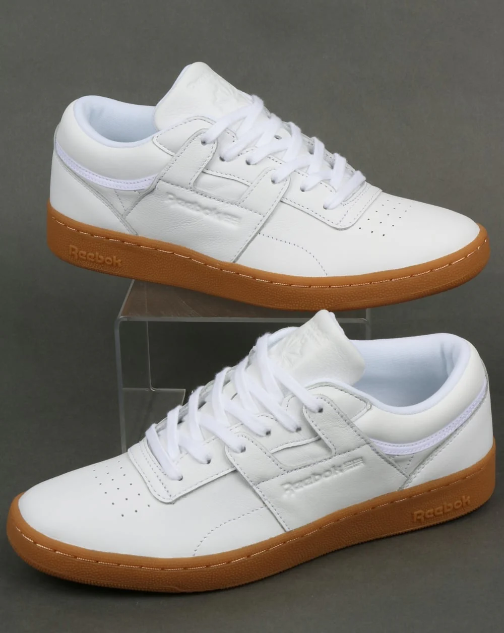 Reebok Club Workout Trainers White/Gum