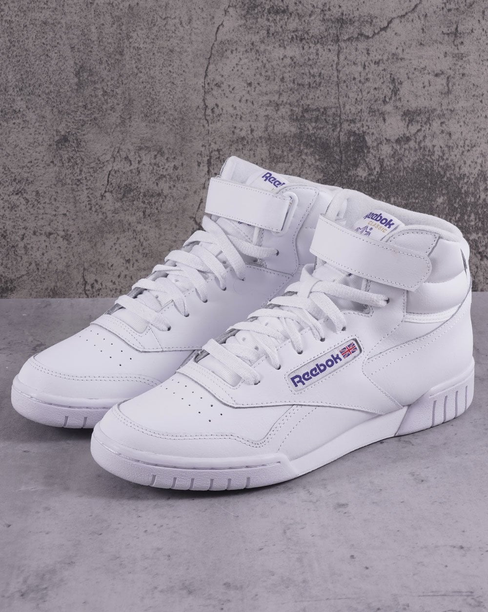 Reebok Ex-o-fit Hi Trainers White - Image 2