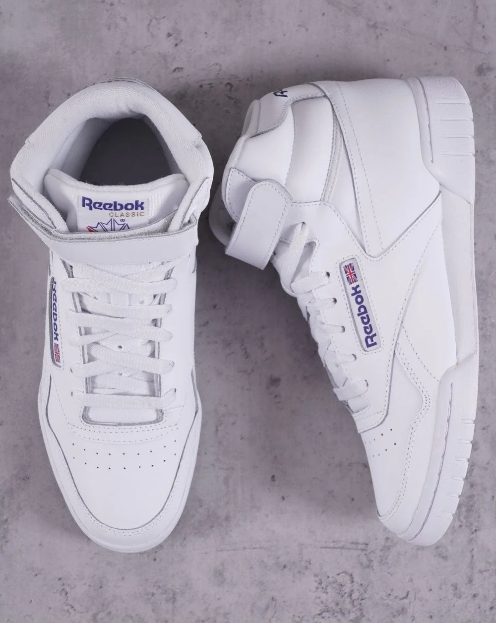Reebok Ex-o-fit Hi Trainers White - Image 3
