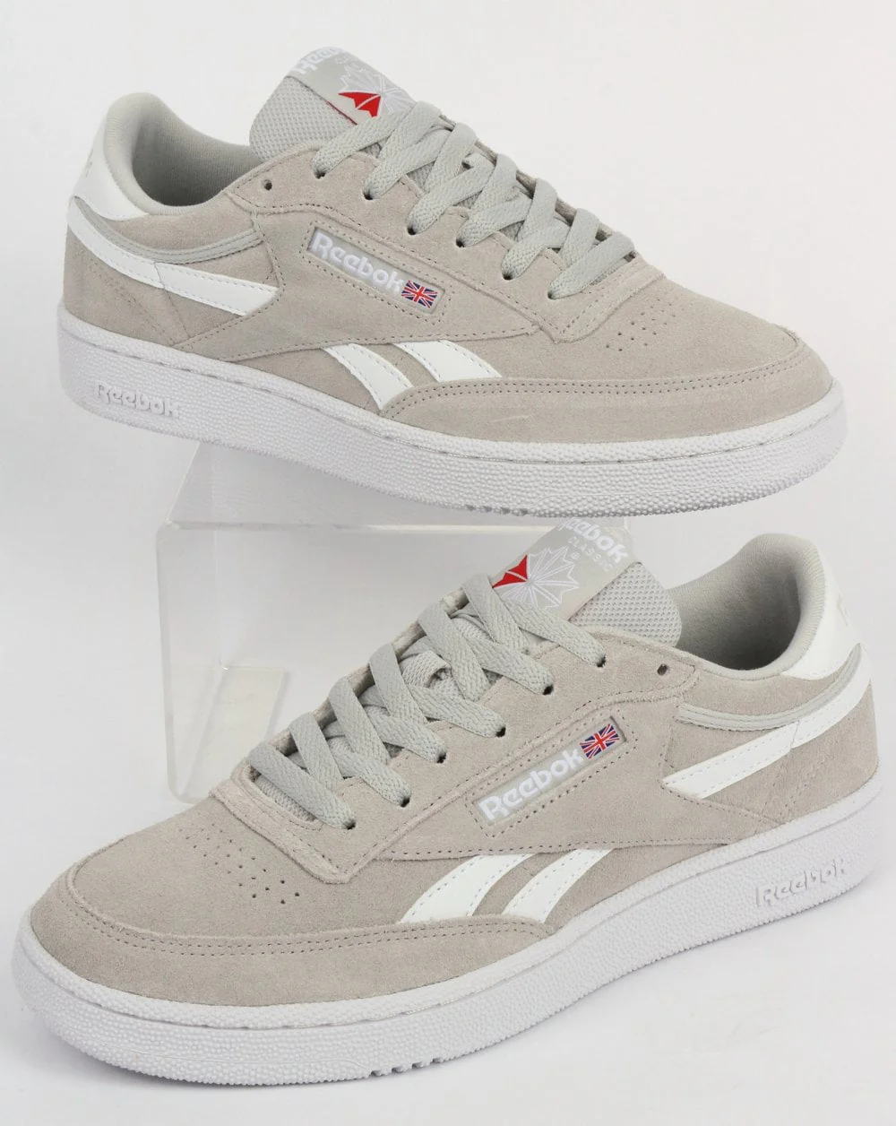Reebok Revenge Plus Trainers Grey/White