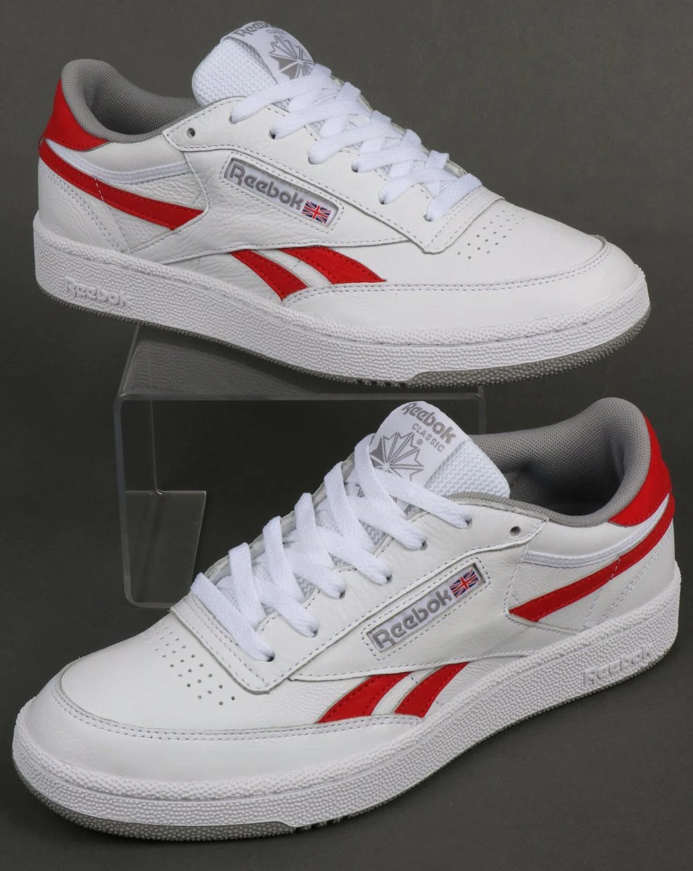 Reebok Revenge Plus Trainers White/Red