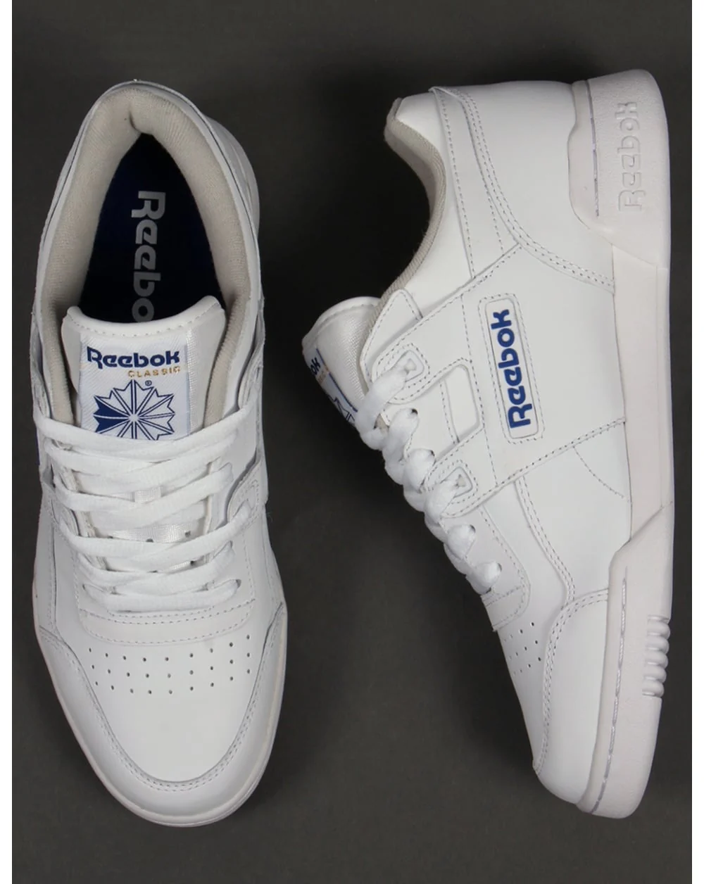 Reebok Workout Plus Trainers White - Image 2