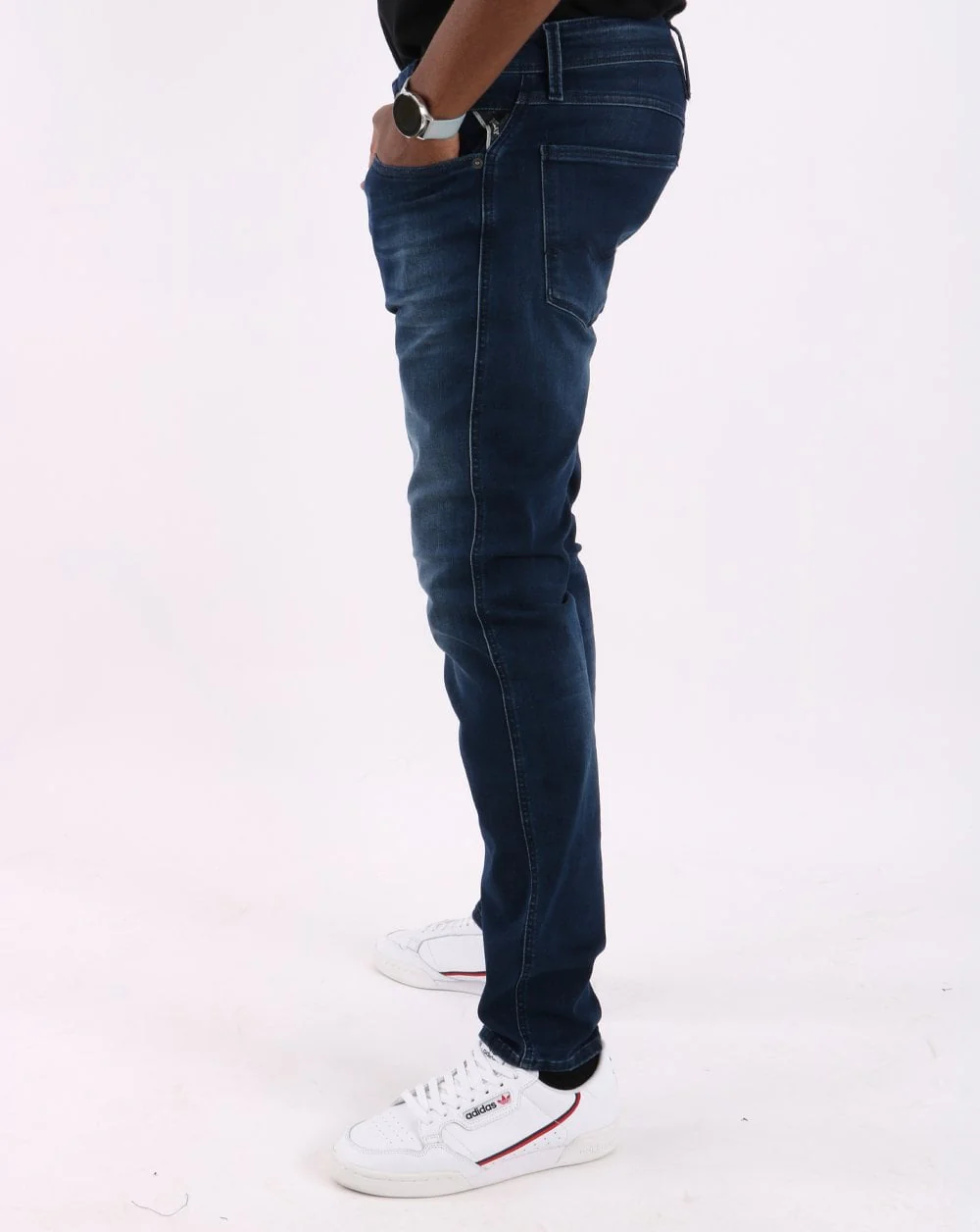 Replay Anbass Slim Fit Jeans Dark Blue - Image 3