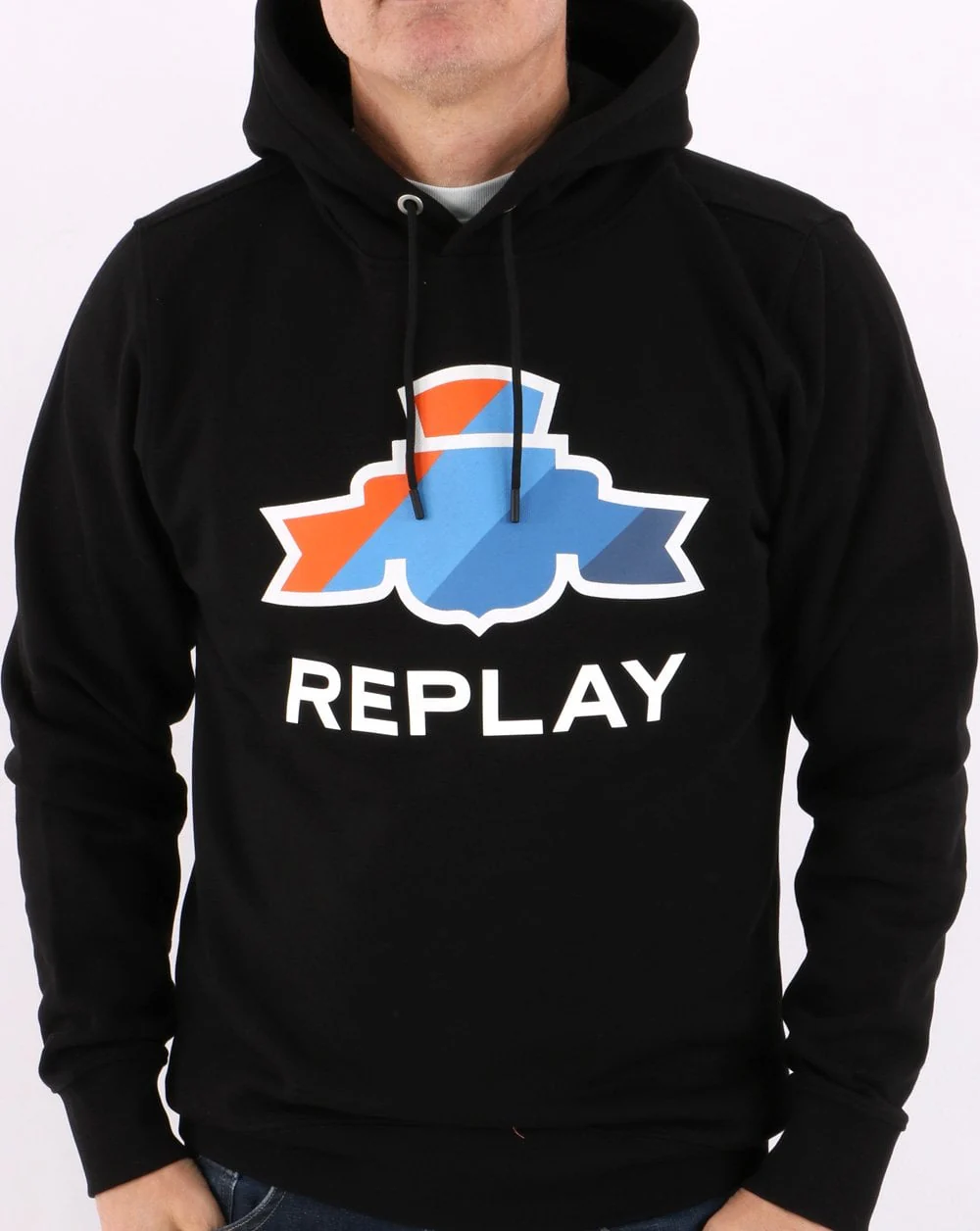 Replay Archive Hoodie Black - Image 3