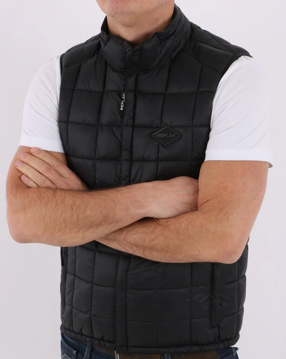 Replay Gilet Black - Image 3
