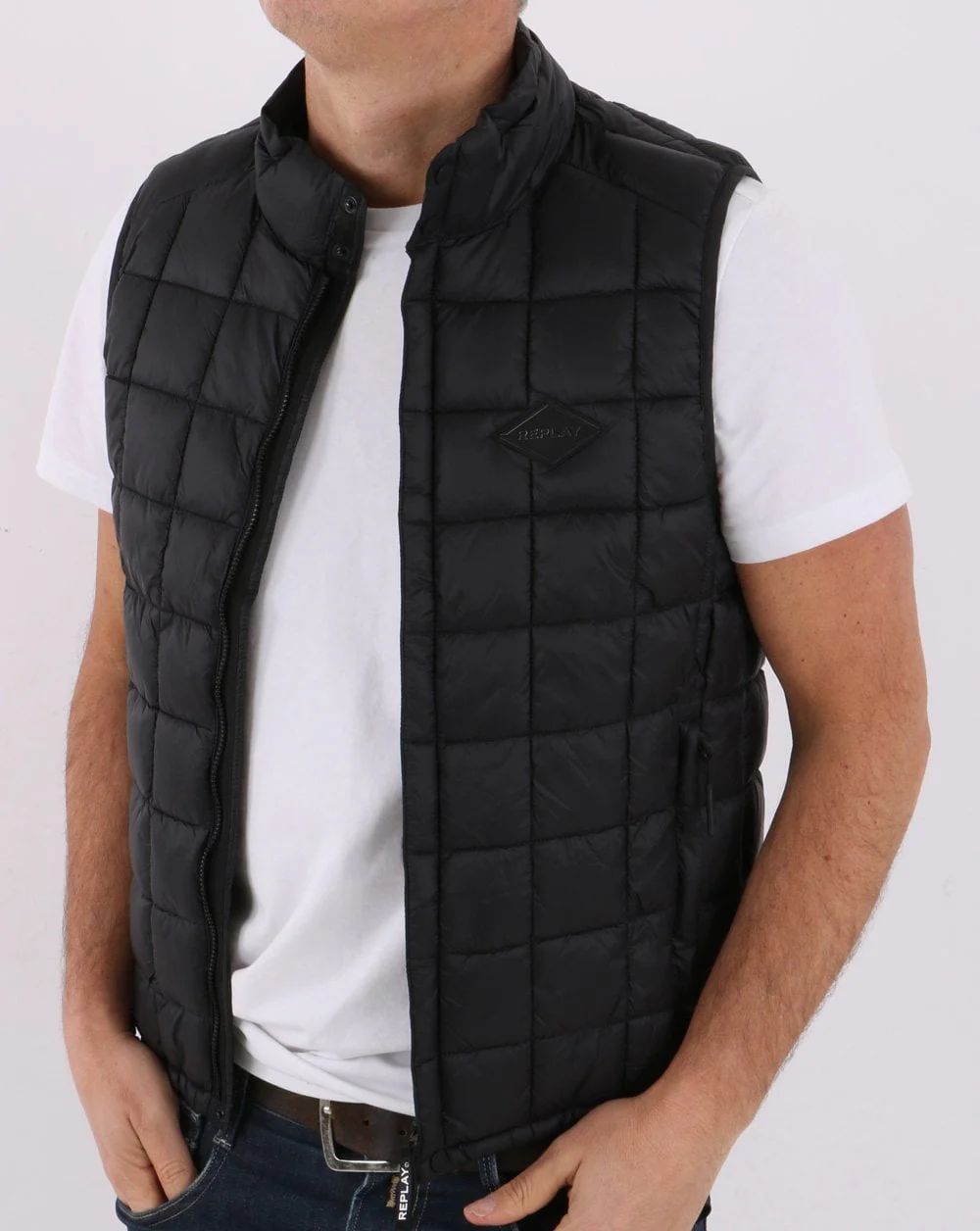 Replay Gilet Black - Image 4