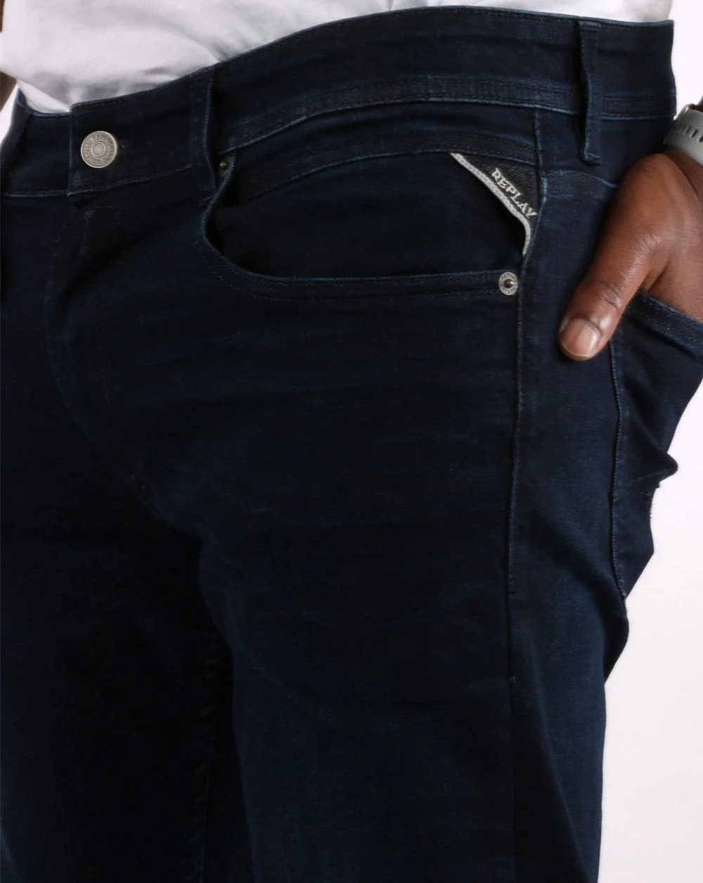 Replay Grover Jeans Dark Blue - Image 2