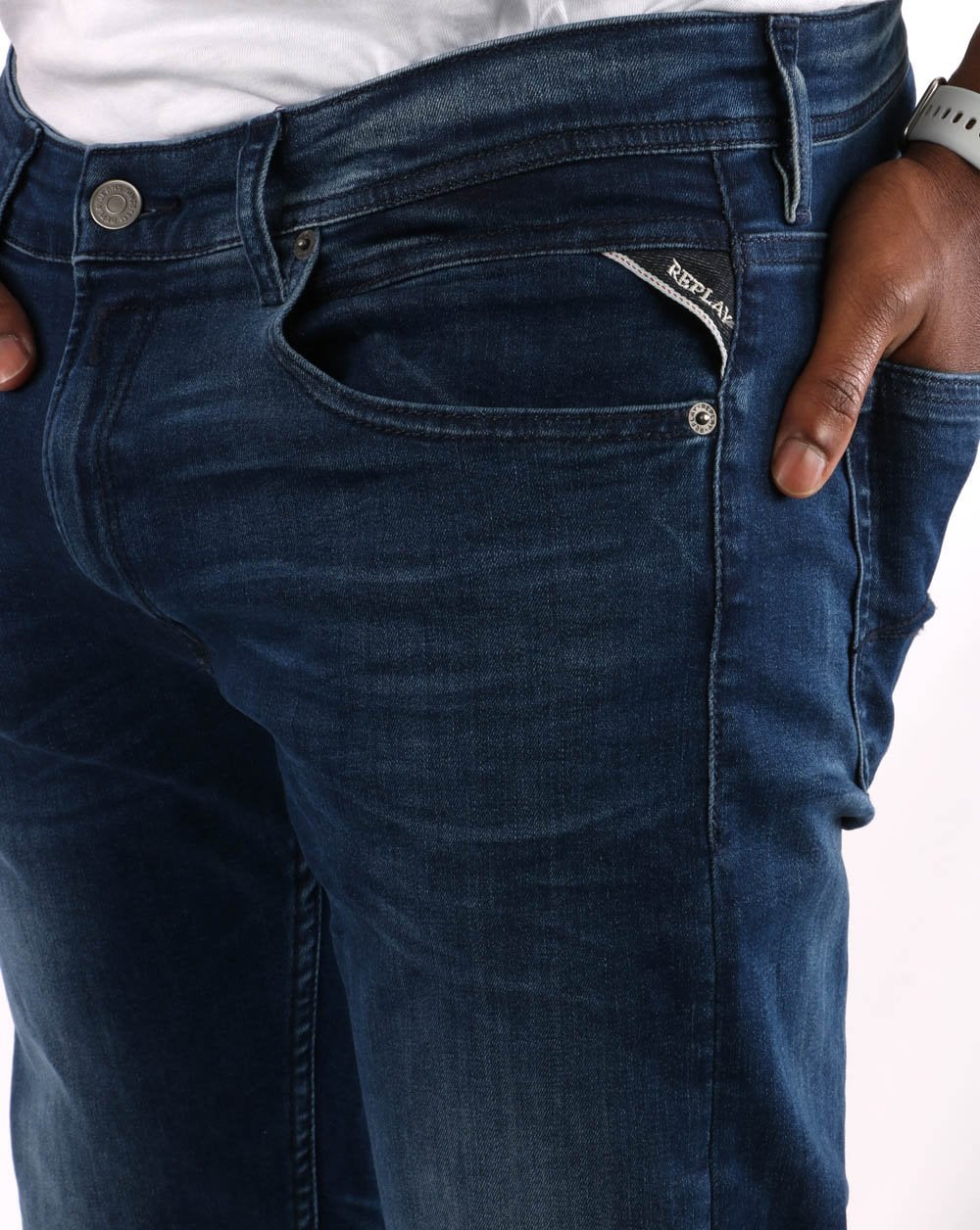 Replay Grover Jeans Dark Indigo - Image 2