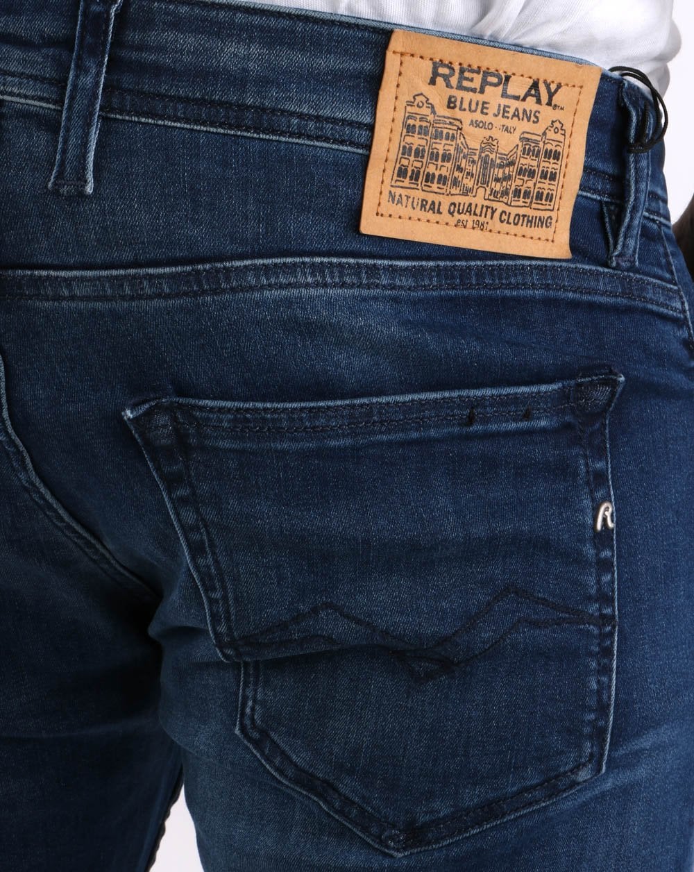 Replay Grover Jeans Dark Indigo - Image 4