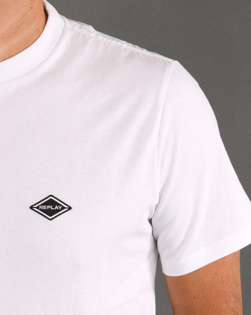 Replay Logo T-shirt White - Image 2