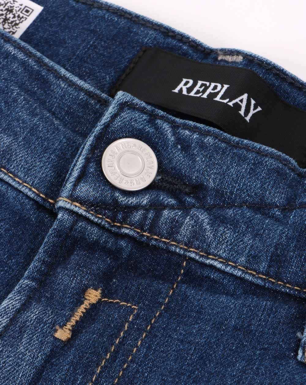 Replay Micky M Jeans Medium Blue - Image 4