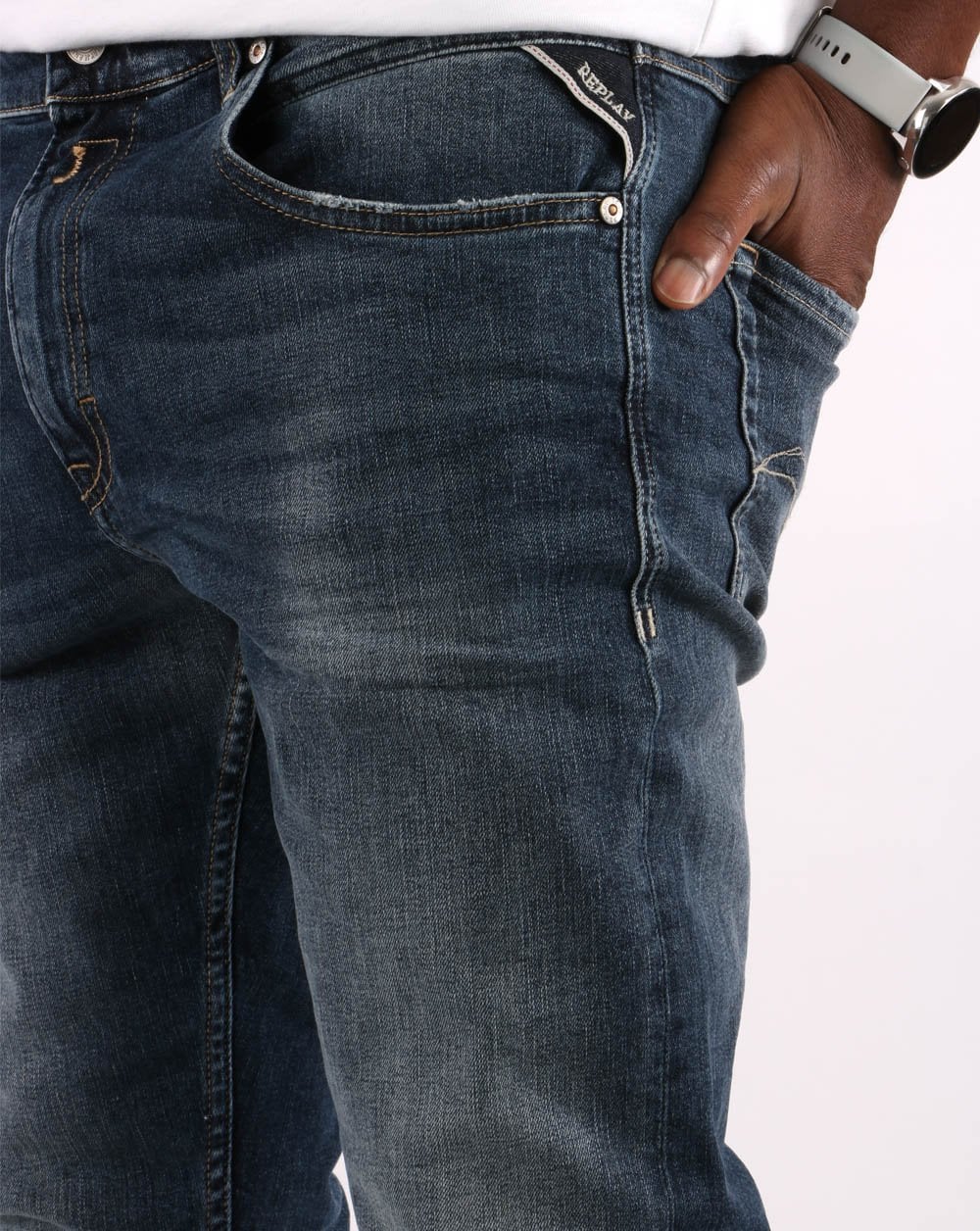 Replay Micky M Jeans Medium Blue - Image 2
