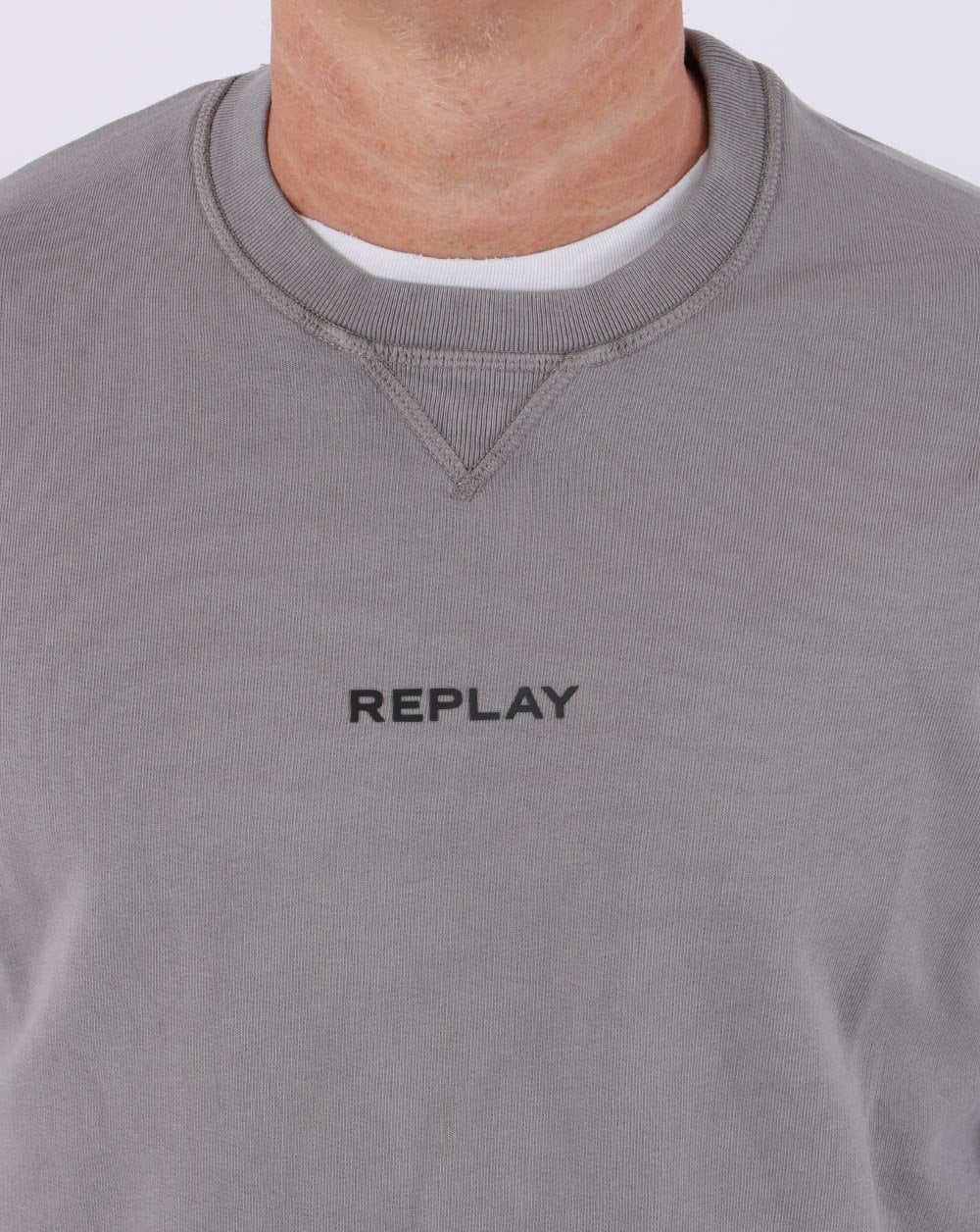 Replay Sweatshirt Grey - Image 2