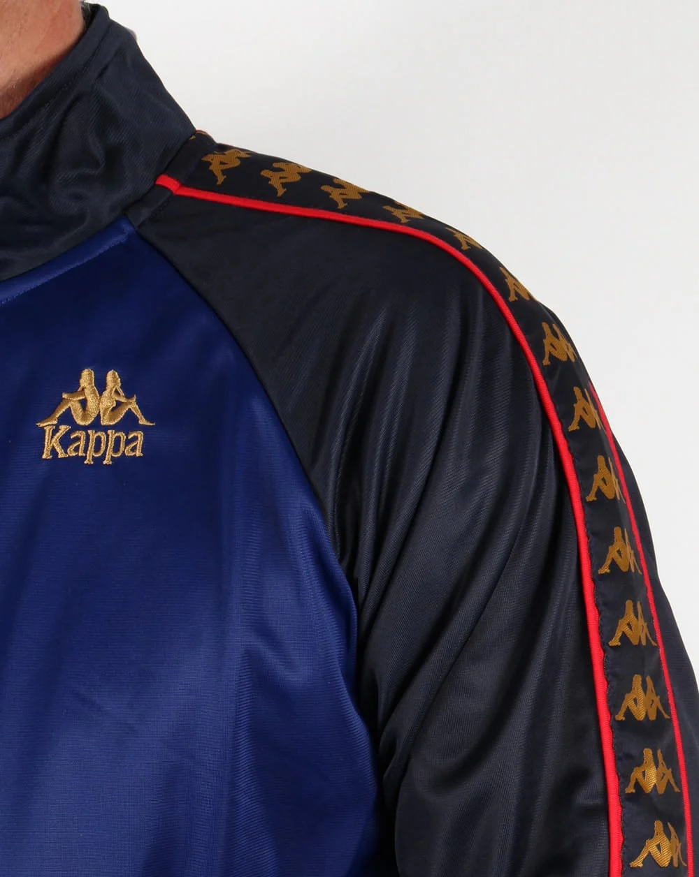 Robe Di Kappa Britannia Track Top Royal Blue/Navy - Image 3