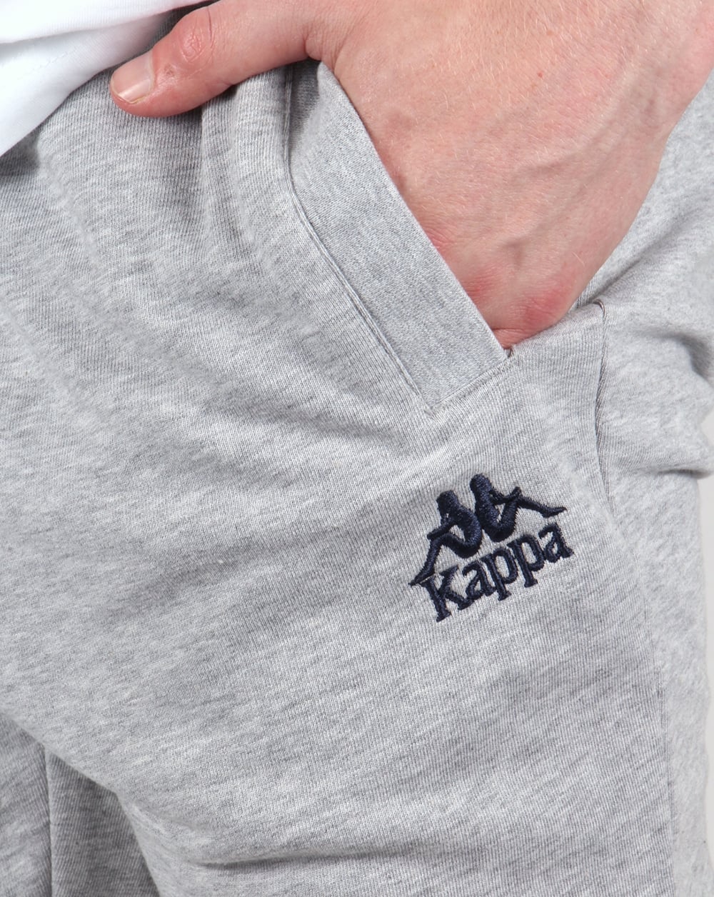 Robe Di Kappa Fratton Track Bottoms Grey Marl - Image 2