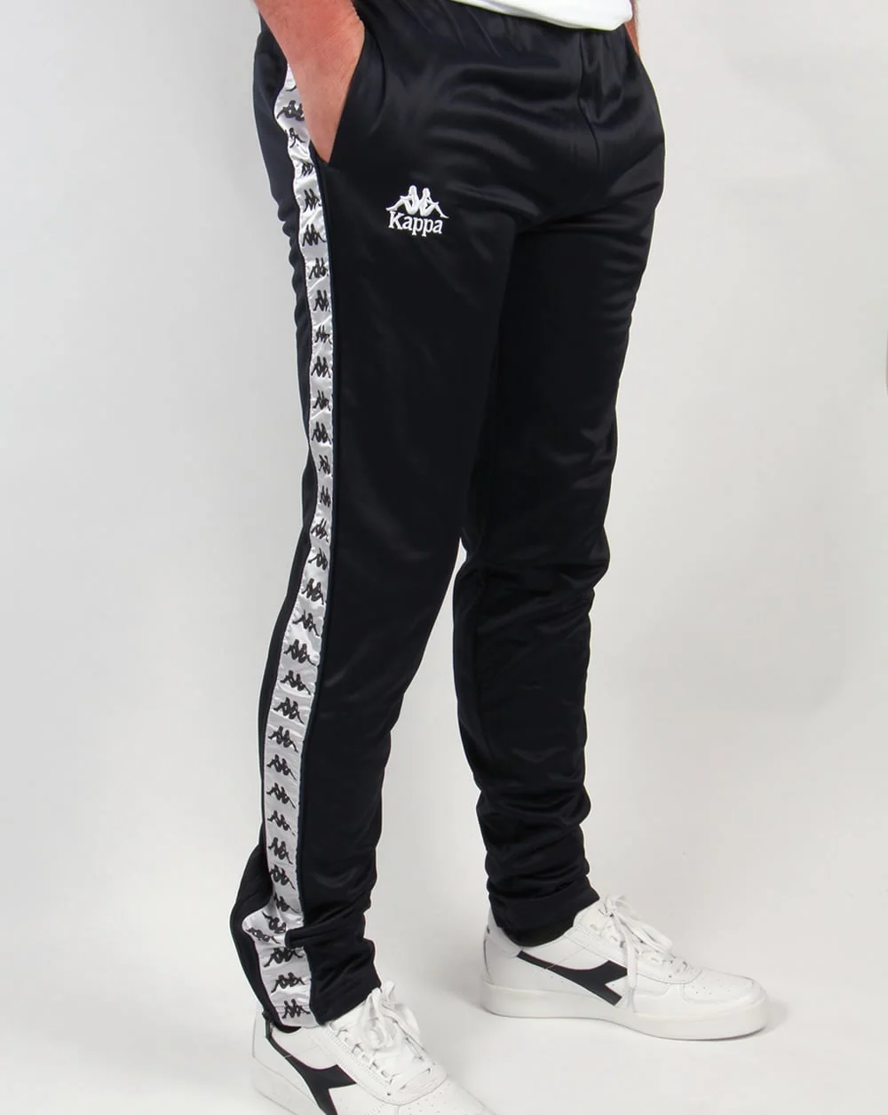 Robe Di Kappa Glanford Taping Track Bottoms Navy