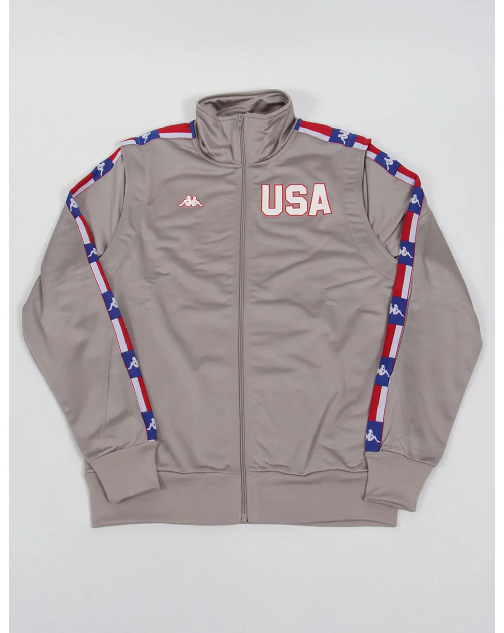 Robe Di Kappa La84 Usa Olympic Full Tracksuit Silver Grey - Image 2