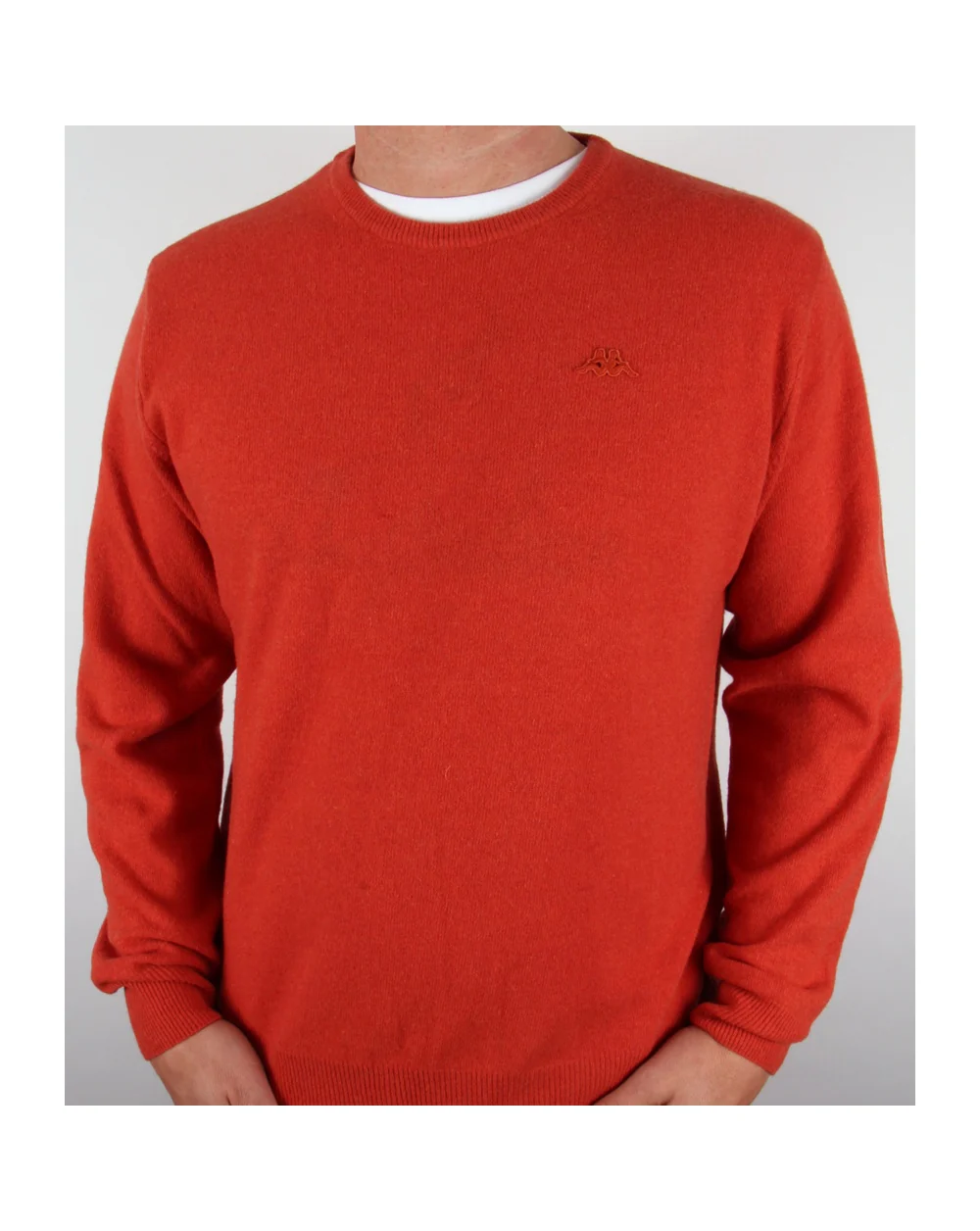Robe Di Kappa Lambswool Crew Neck Jumper Apricot