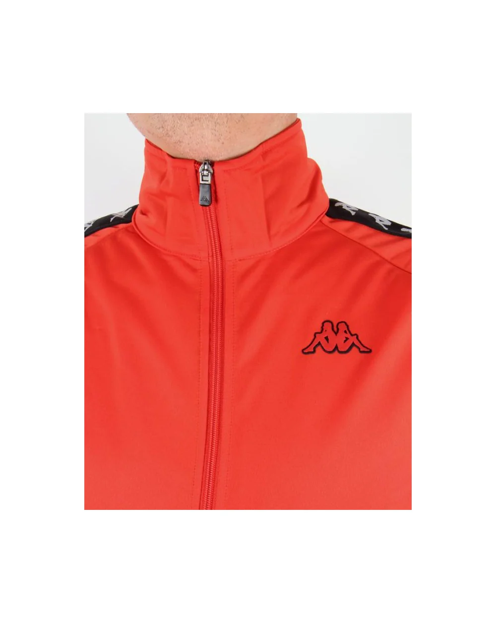 Robe Di Kappa Logo Track Top Orange - Image 2