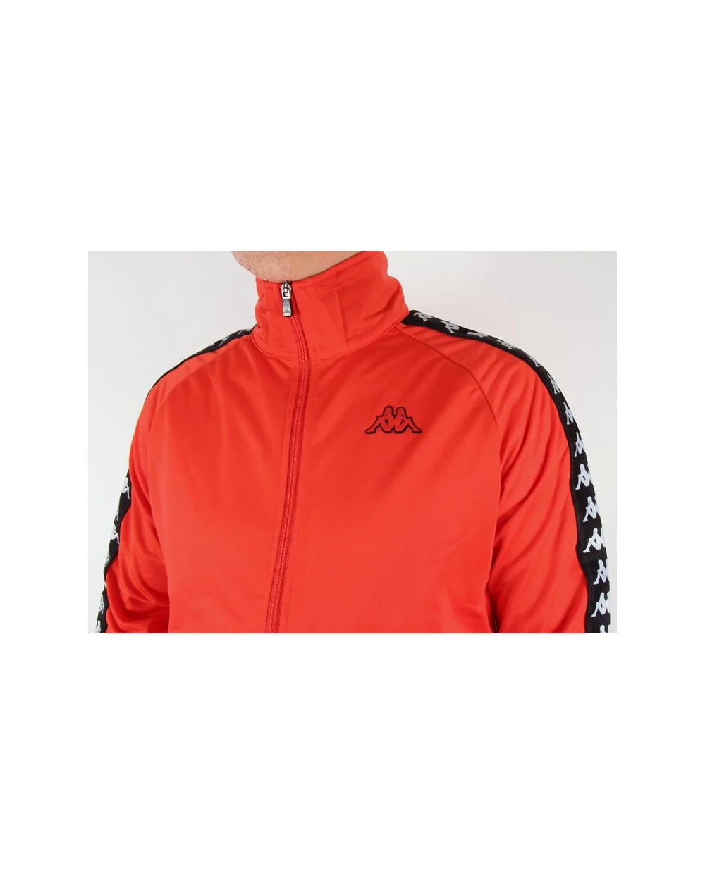 Robe Di Kappa Logo Track Top Orange - Image 3