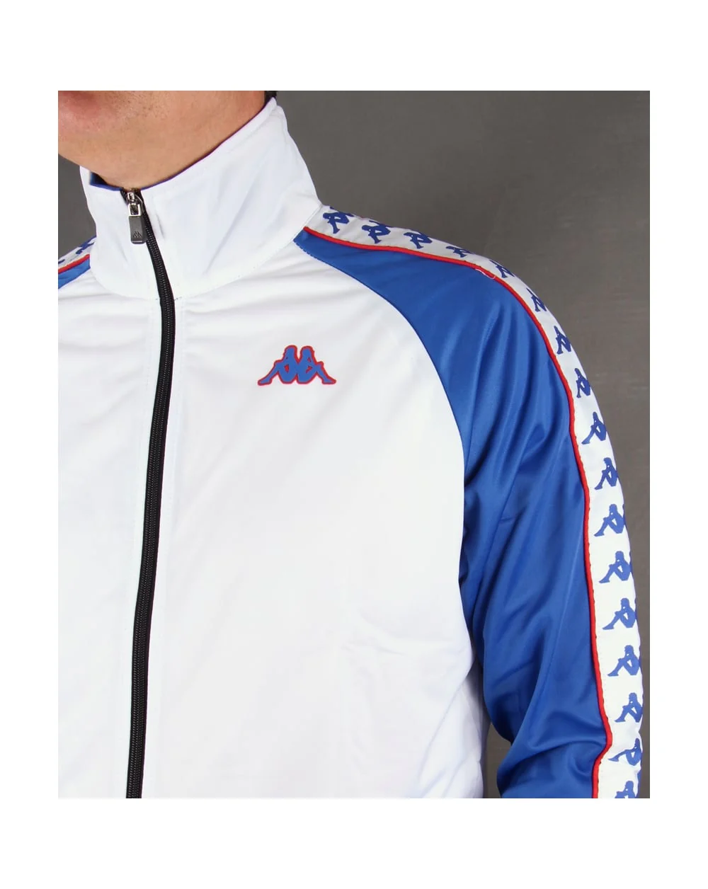 Robe Di Kappa Olympic Track Top White/royal - Image 3