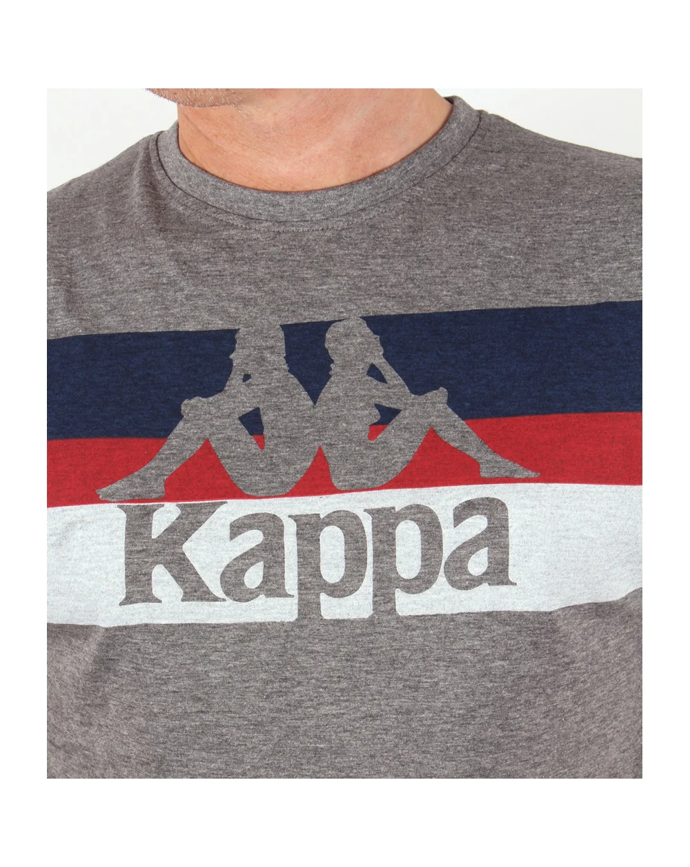 Robe Di Kappa Skippa Logo T-shirt Grey - Image 2