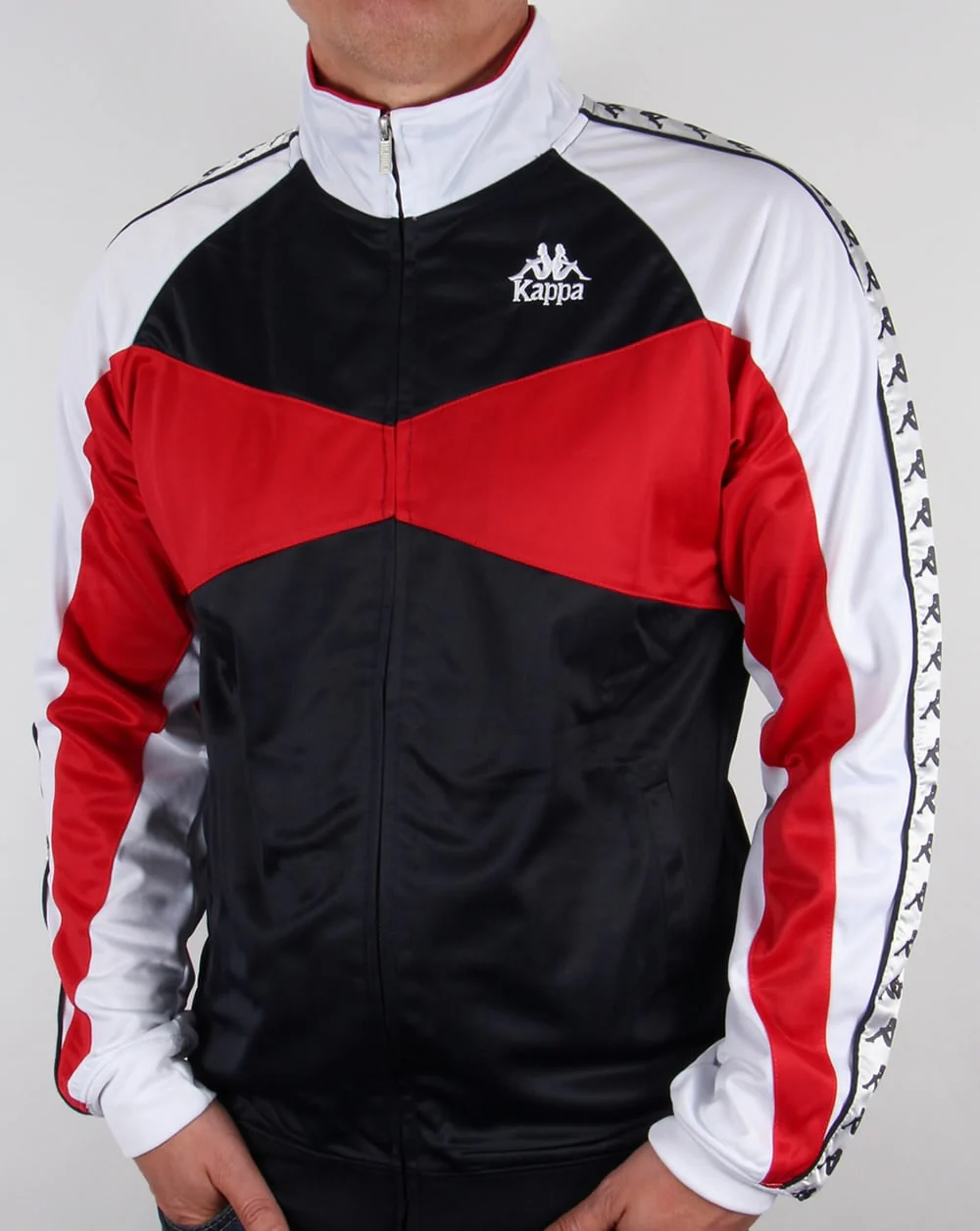 Robe Di Kappa Trafford Track Top Navy/Red/White