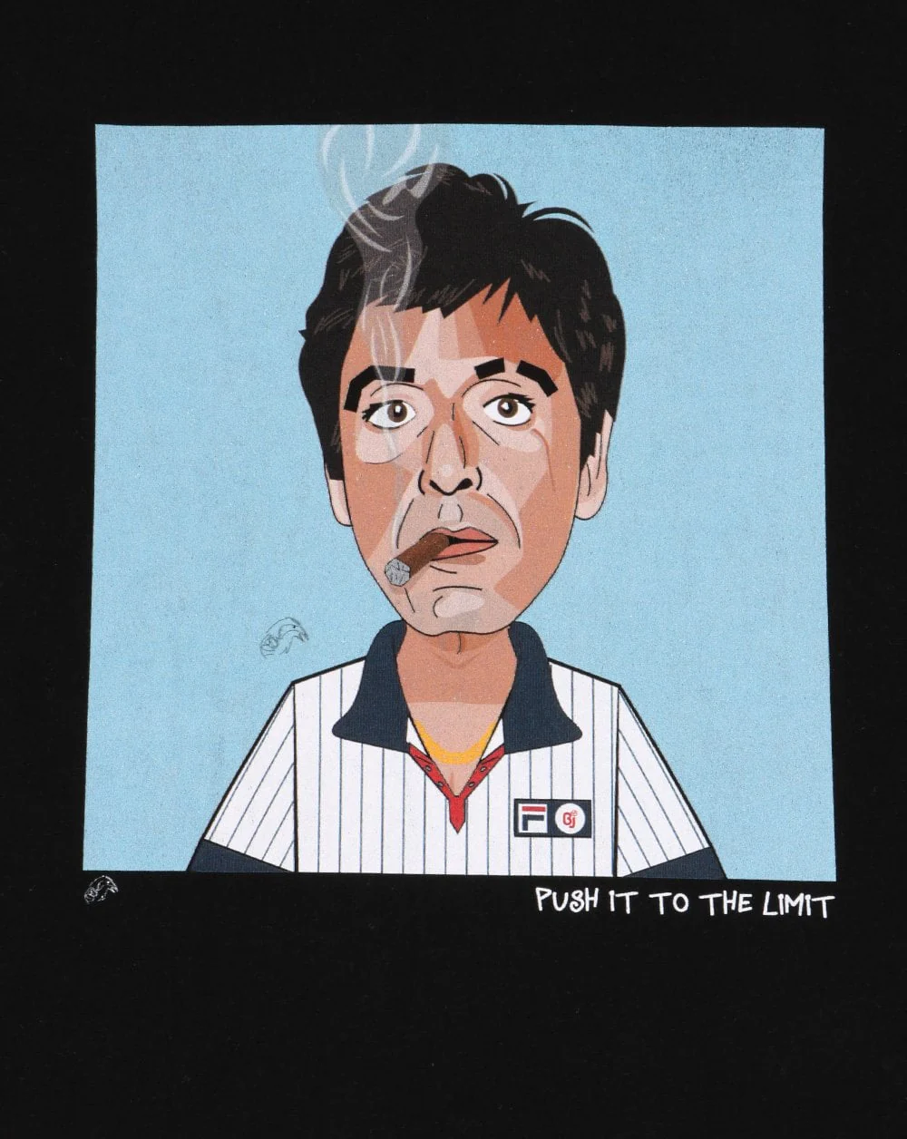 Scarface T-shirt Black - Image 4