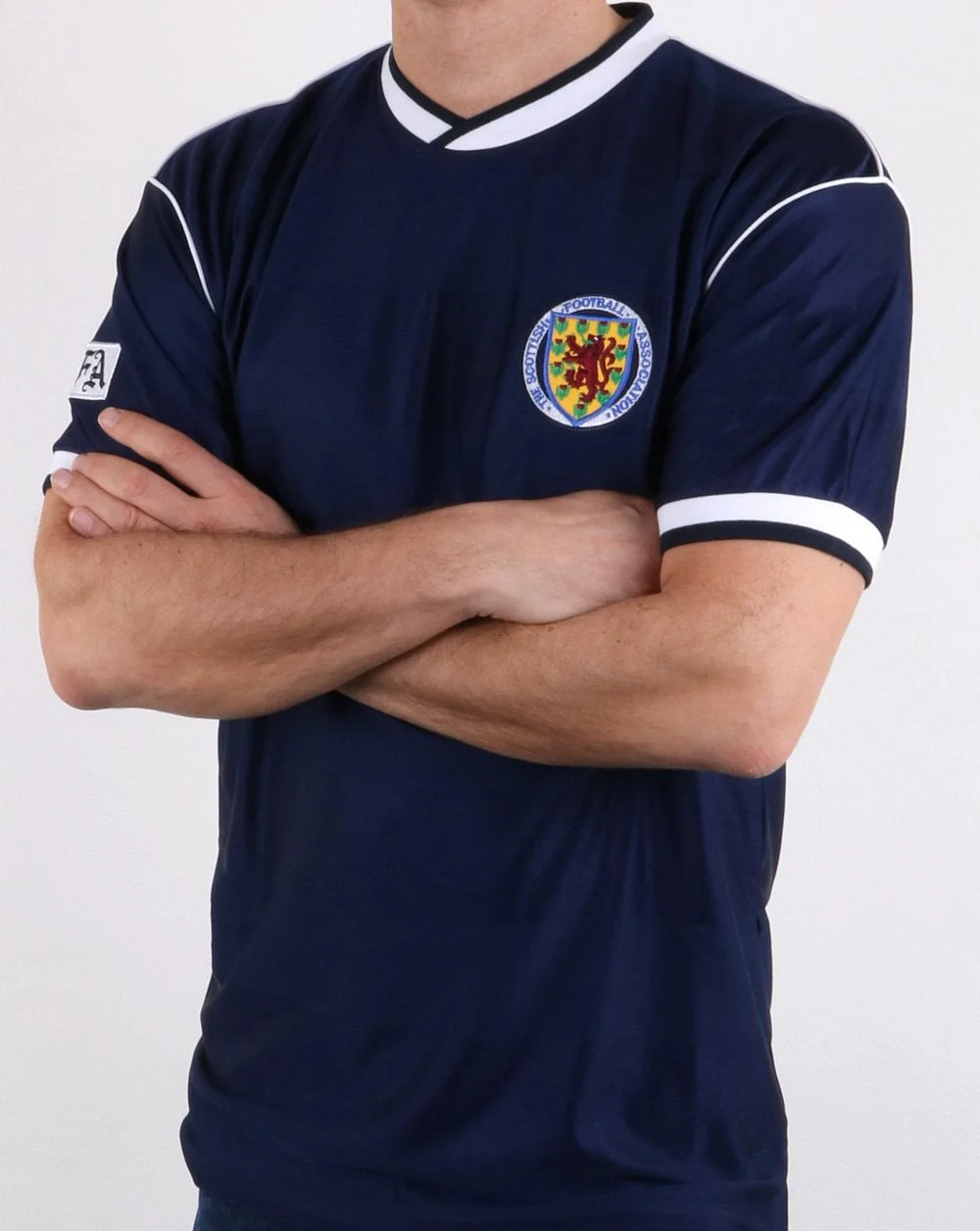 Scotland 1986 World Cup Shirt Blue - Image 2