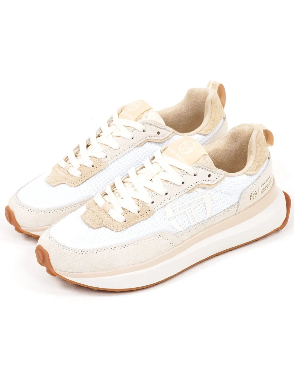 Sergio Tacchini 70s Racer Trainers White / Antique White - Image 2