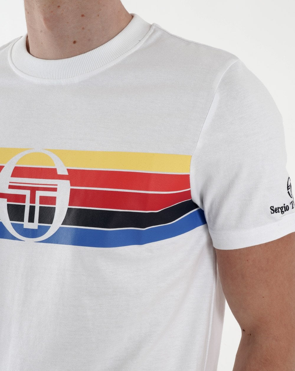 Sergio Tacchini Adamo T Shirt White - Image 2