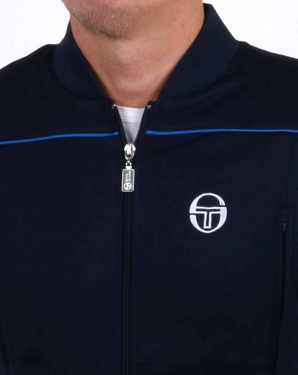 Sergio Tacchini Amiscora Track Top Navy/royal - Image 2