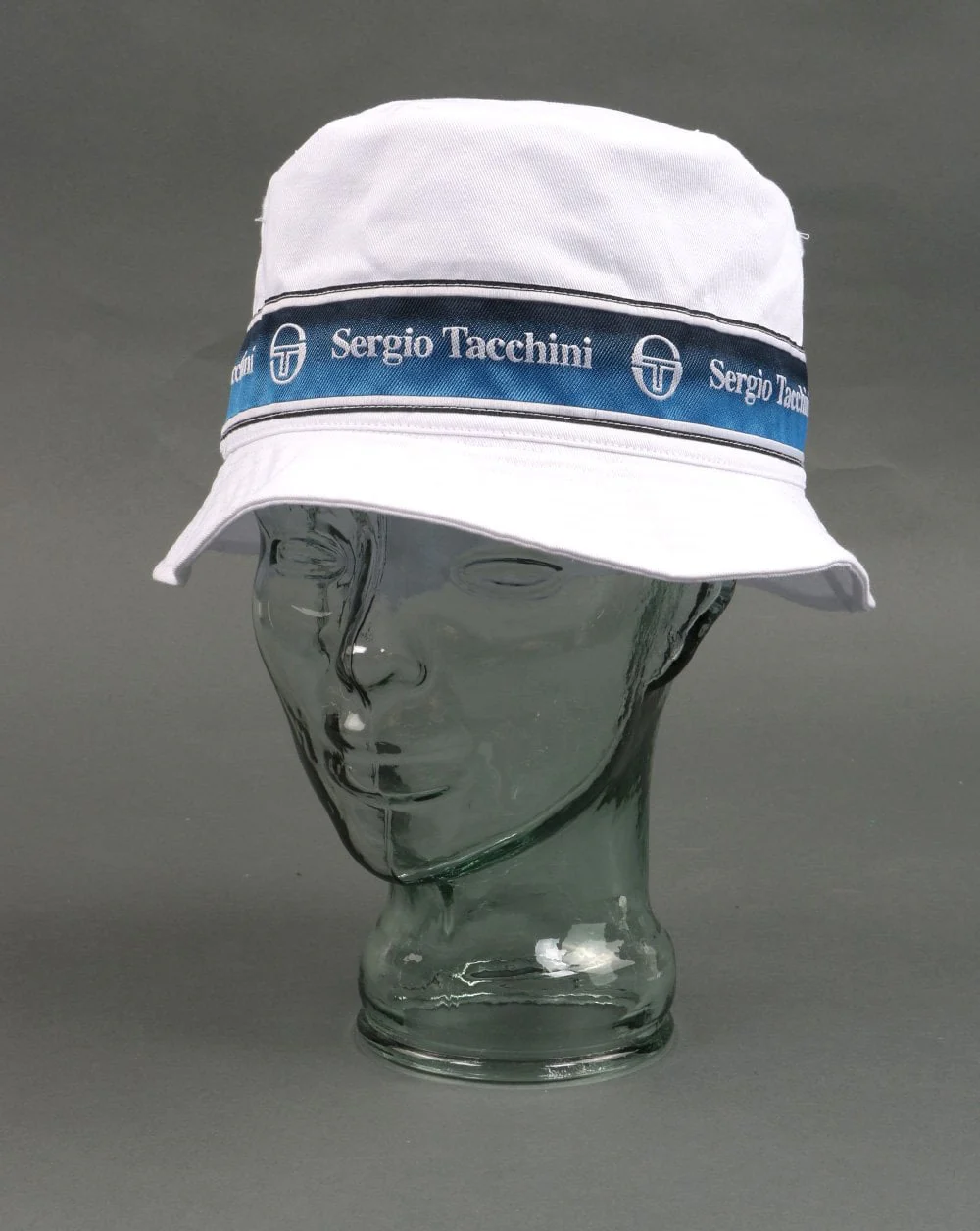 Sergio Tacchini Bucket Hat White