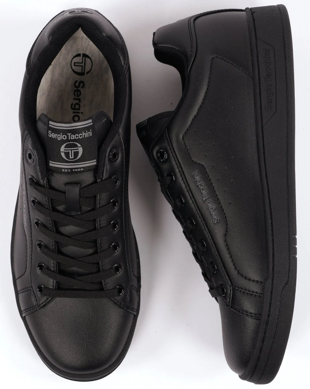 Sergio Tacchini Capri Trainers Black - Image 4