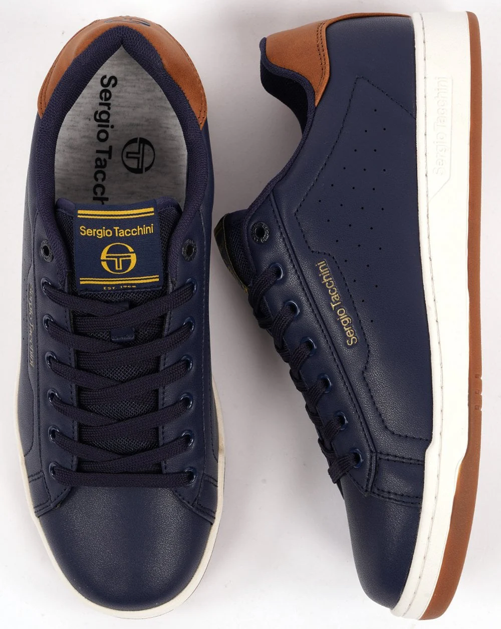 Sergio Tacchini Capri Trainers Navy - Image 4