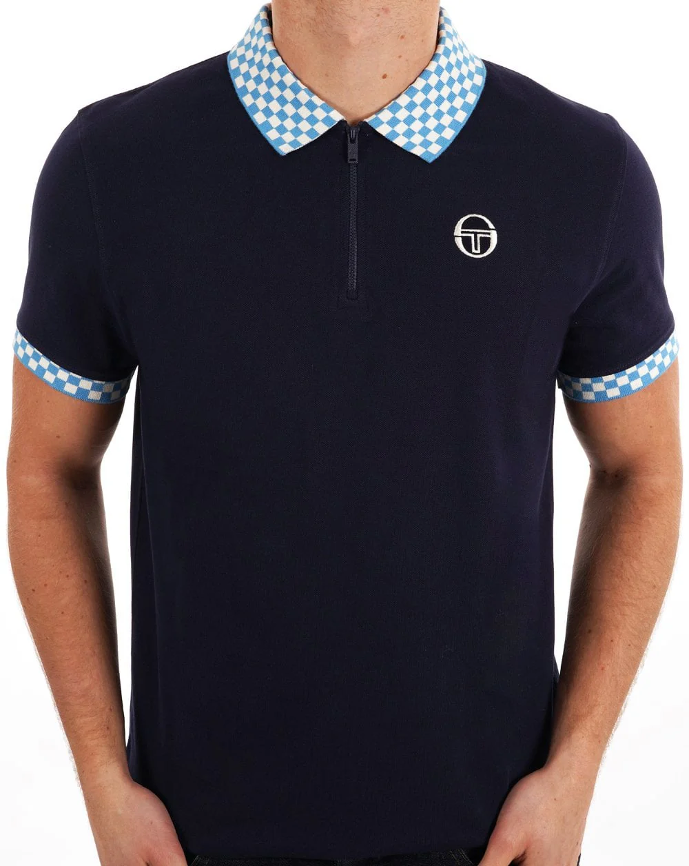 Sergio Tacchini Ciro Polo Shirt Navy Blue - Image 2