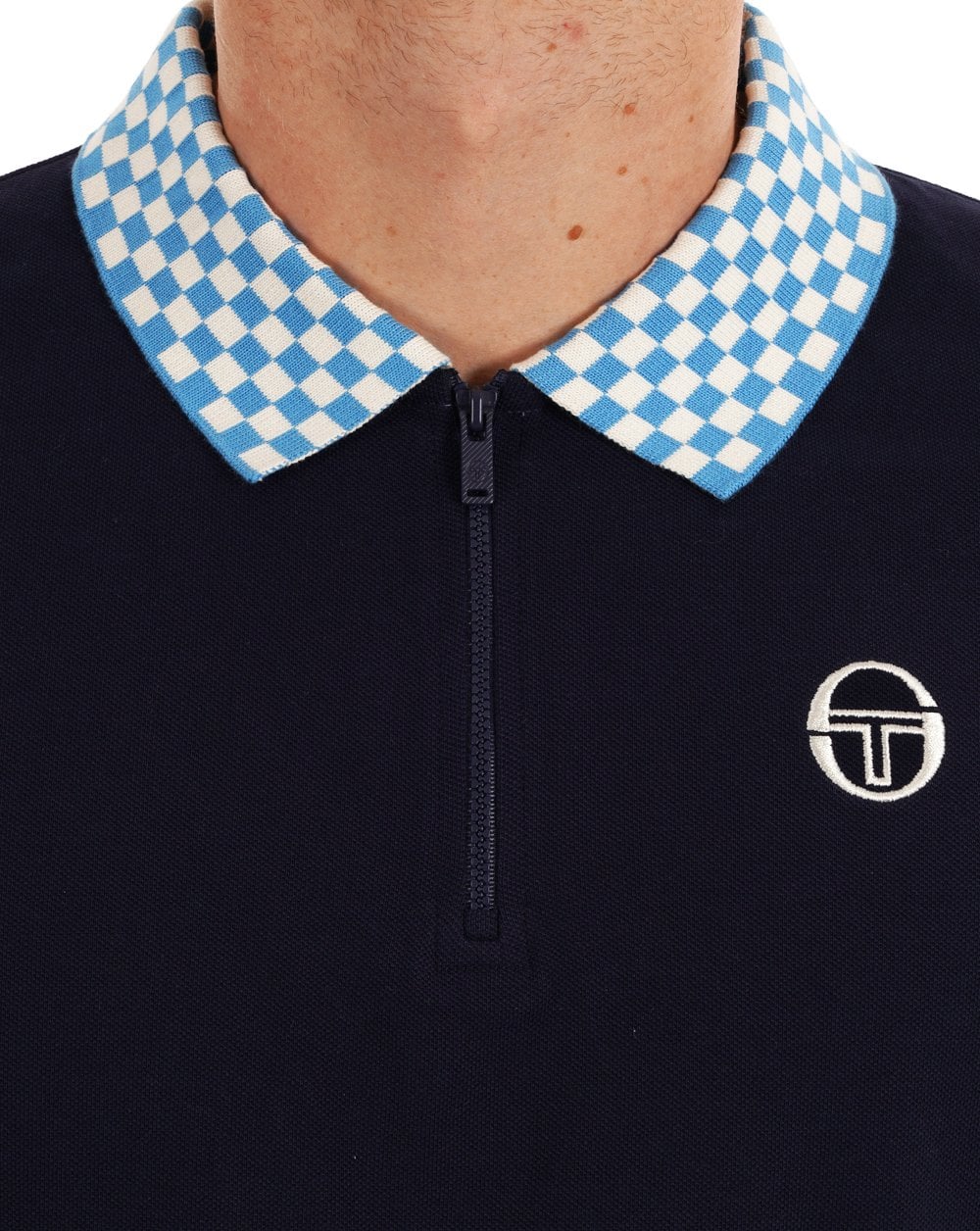 Sergio Tacchini Ciro Polo Shirt Navy Blue - Image 3