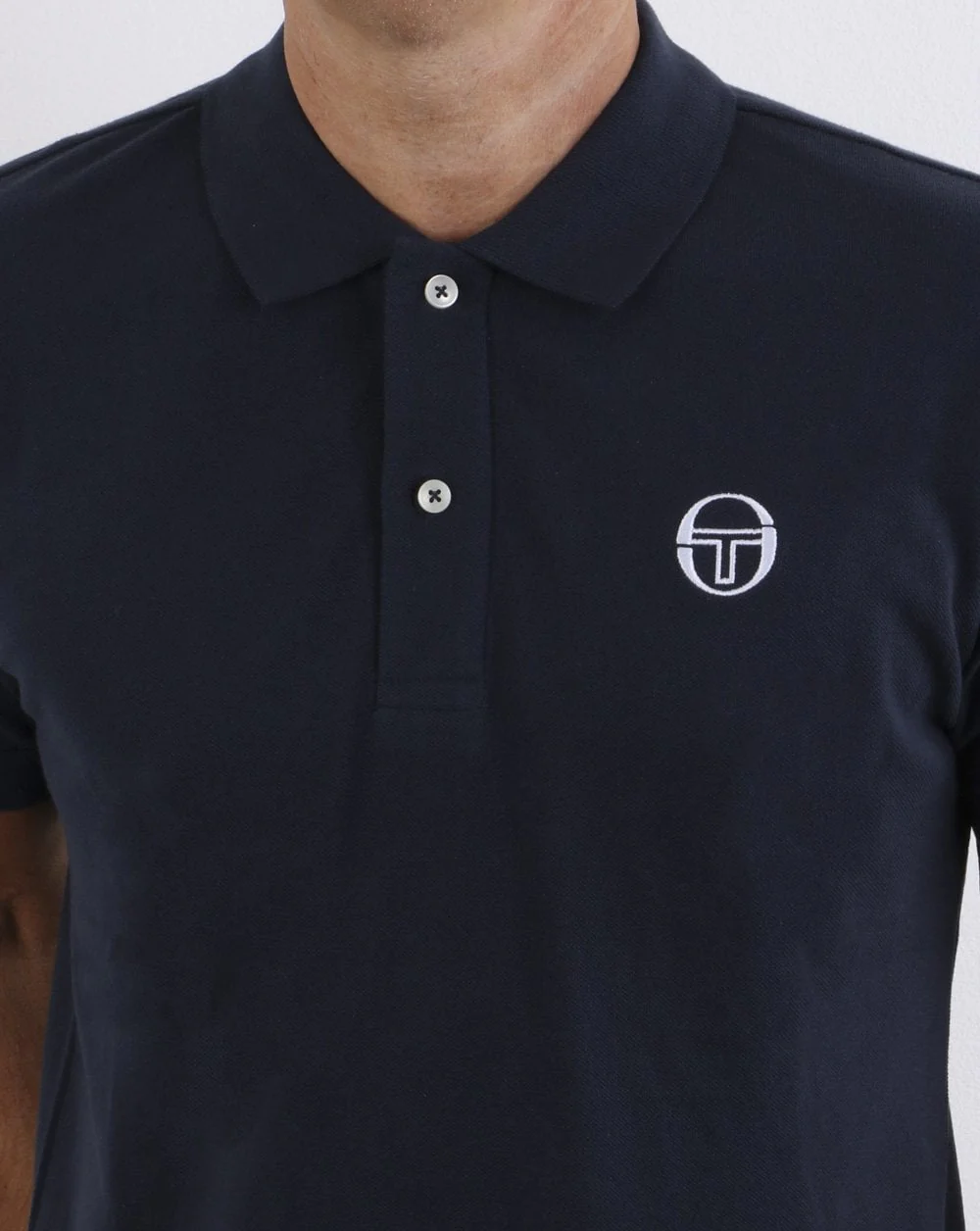 Sergio Tacchini Classic Polo Shirt Navy - Image 3