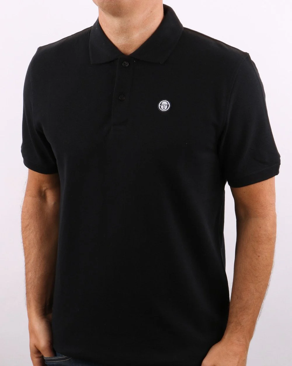 Sergio Tacchini Corso Polo Shirt Black