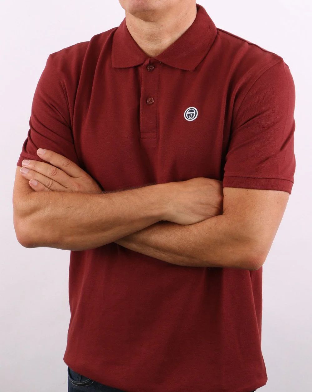 Sergio Tacchini Corso Polo Shirt Port - Image 3