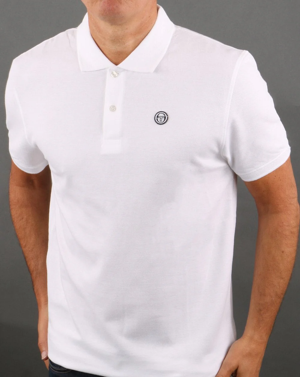 Sergio Tacchini Corso Polo Shirt White - Image 2