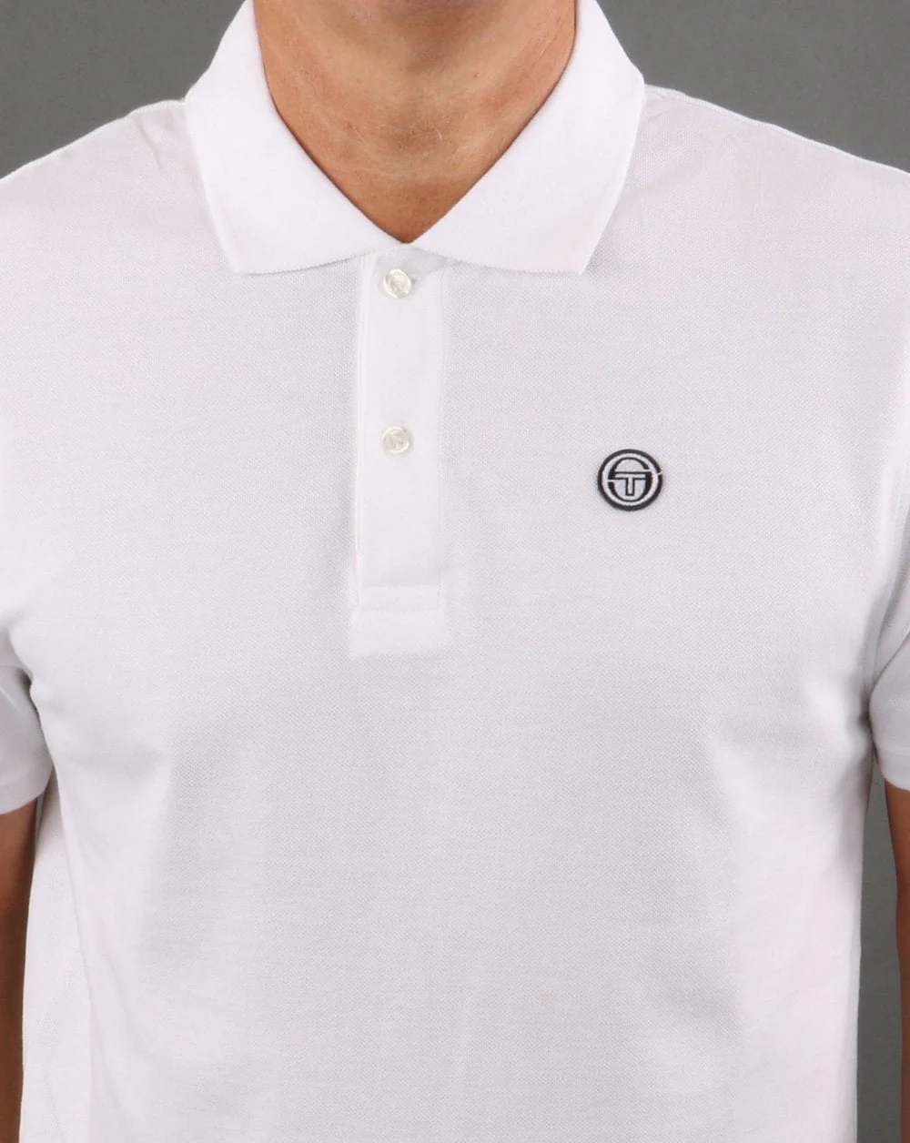 Sergio Tacchini Corso Polo Shirt White - Image 4
