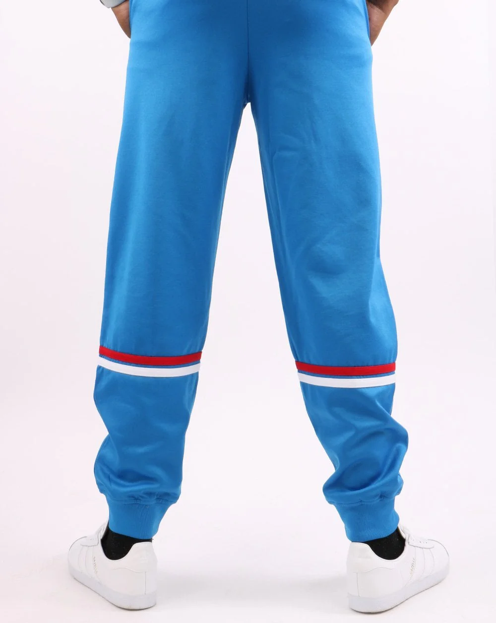 Sergio Tacchini Cuffed Track Pants French Blue/red - Image 3